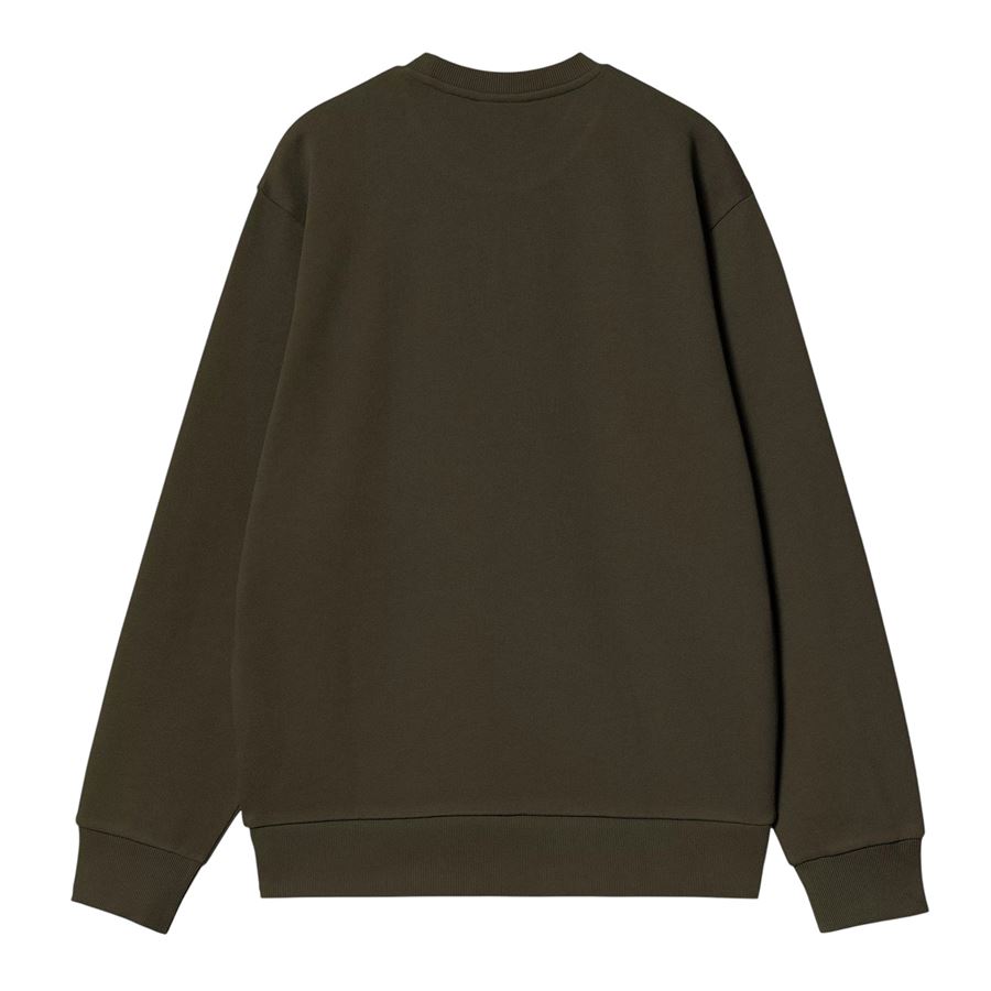 Script Embroidery Sweatshirt felpa da uomo Carhartt WIP | I0344962QHXX